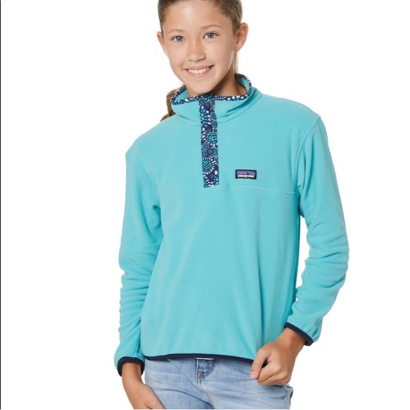 Patagonia Girls' Snap-T Pullover - Size L (12) - Picture 8 of 10